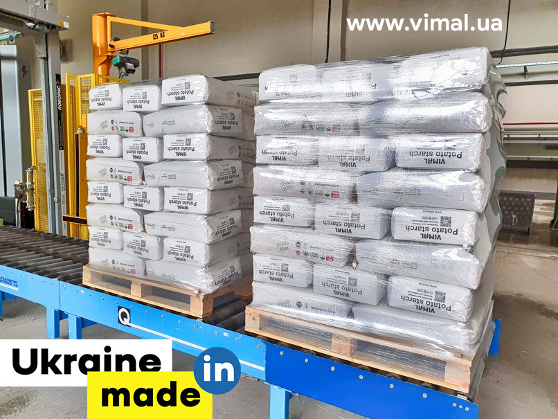 Ready and packed potato starch from VIMAL